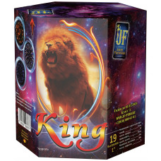 Кинг (King) 19 залпов 1,0" Батарея салютов JF C25-19/03